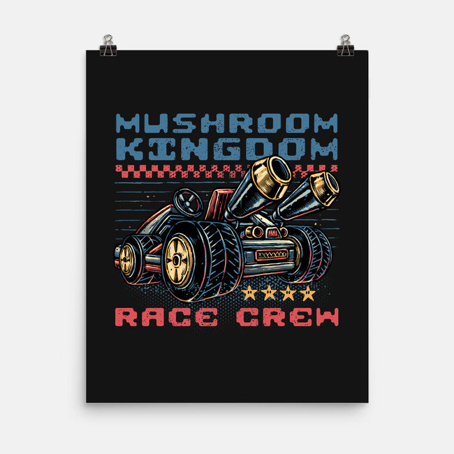 Kart Race Crew-None-Matte-Poster-glitchygorilla