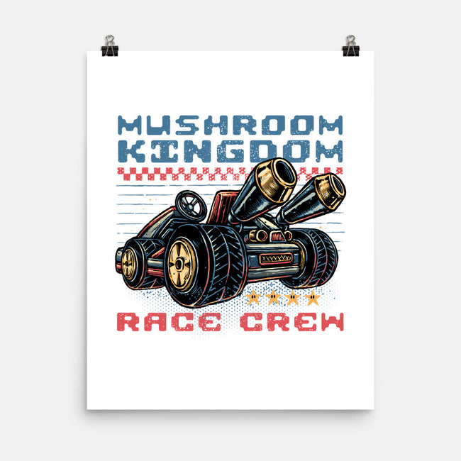 Kart Race Crew-None-Matte-Poster-glitchygorilla