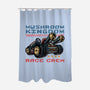 Kart Race Crew-None-Polyester-Shower Curtain-glitchygorilla