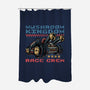Kart Race Crew-None-Polyester-Shower Curtain-glitchygorilla