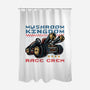 Kart Race Crew-None-Polyester-Shower Curtain-glitchygorilla