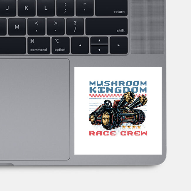 Kart Race Crew-None-Glossy-Sticker-glitchygorilla