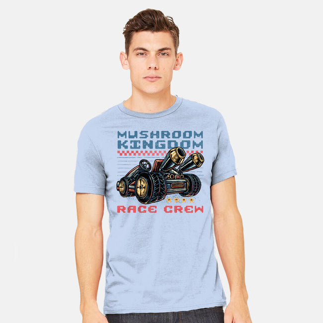 Kart Race Crew-Mens-Heavyweight-Tee-glitchygorilla
