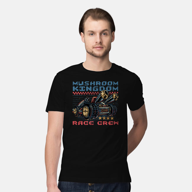 Kart Race Crew-Mens-Premium-Tee-glitchygorilla