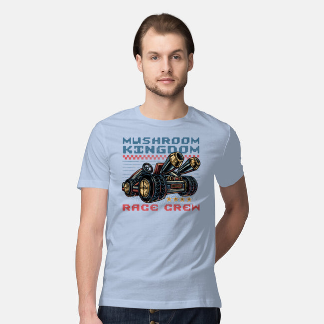 Kart Race Crew-Mens-Premium-Tee-glitchygorilla