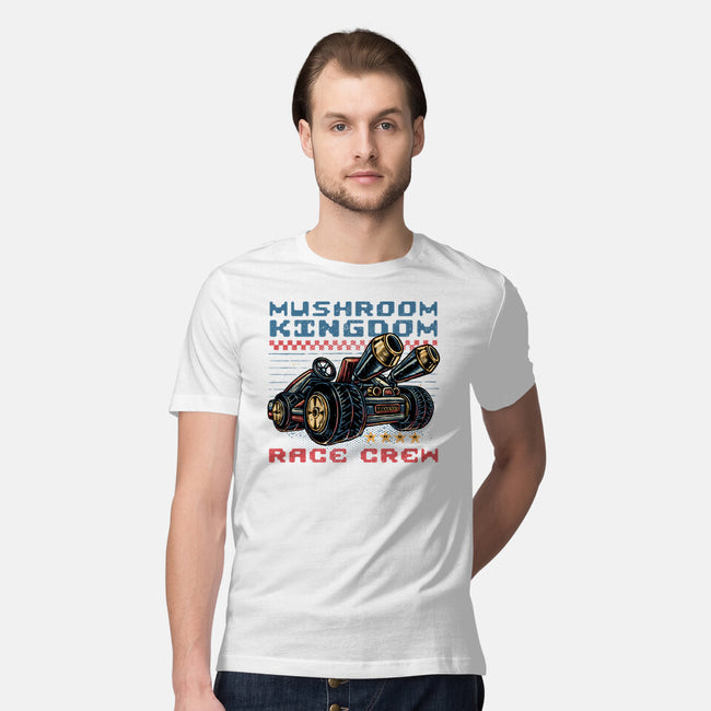 Kart Race Crew-Mens-Premium-Tee-glitchygorilla