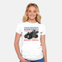 Kart Race Crew-Womens-Fitted-Tee-glitchygorilla