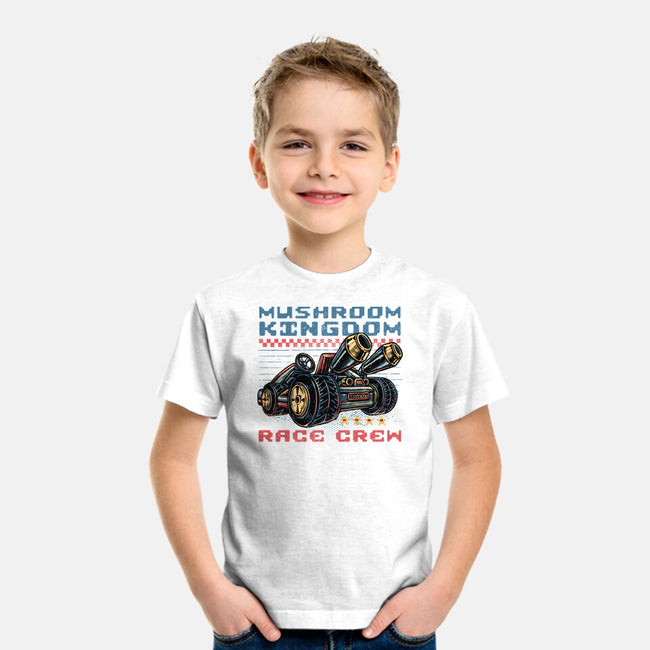 Kart Race Crew-Youth-Basic-Tee-glitchygorilla