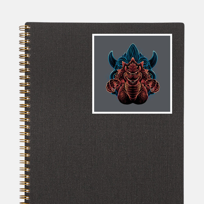 The Princess Is Not Here-None-Glossy-Sticker-glitchygorilla