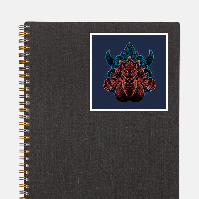 The Princess Is Not Here-None-Glossy-Sticker-glitchygorilla