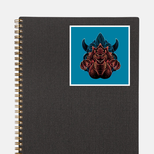 The Princess Is Not Here-None-Glossy-Sticker-glitchygorilla