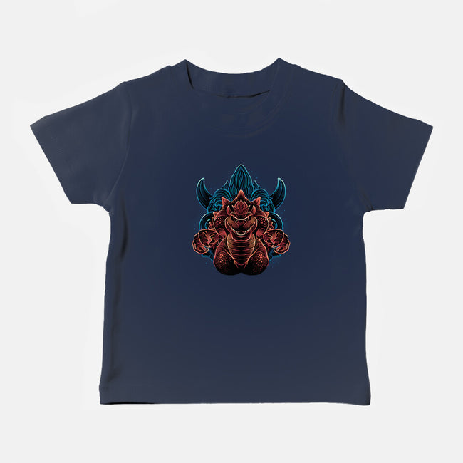 The Princess Is Not Here-Baby-Basic-Tee-glitchygorilla