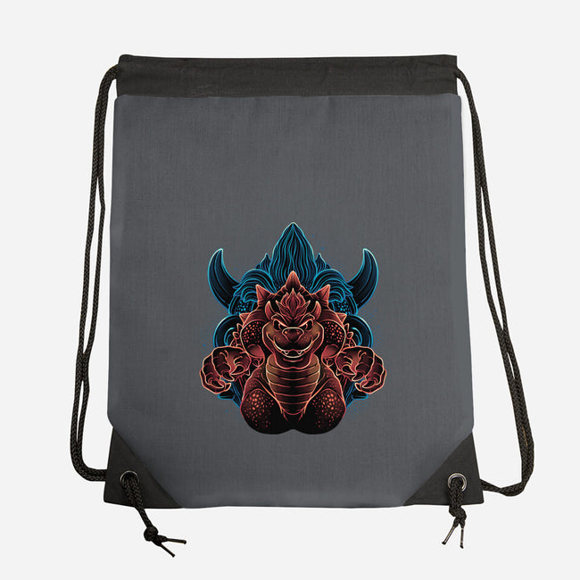 The Princess Is Not Here-None-Drawstring-Bag-glitchygorilla