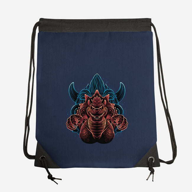 The Princess Is Not Here-None-Drawstring-Bag-glitchygorilla