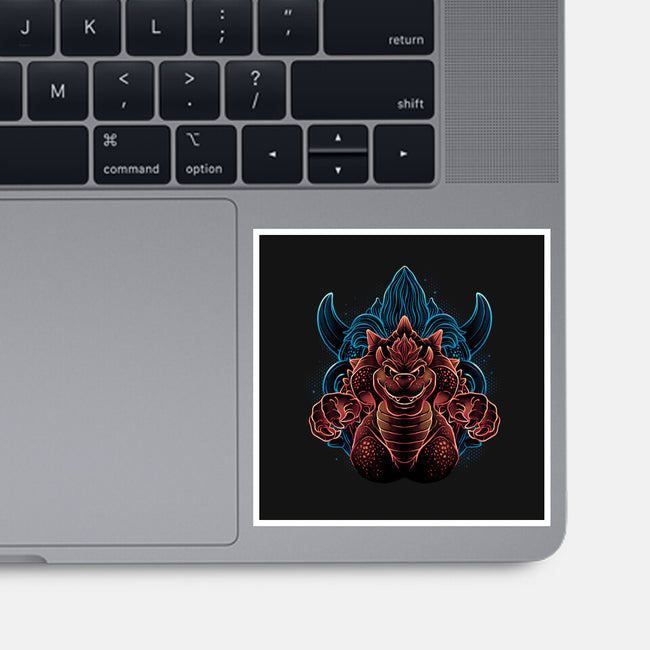 The Princess Is Not Here-None-Glossy-Sticker-glitchygorilla