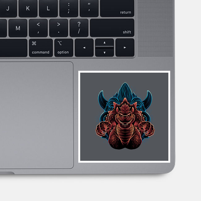 The Princess Is Not Here-None-Glossy-Sticker-glitchygorilla