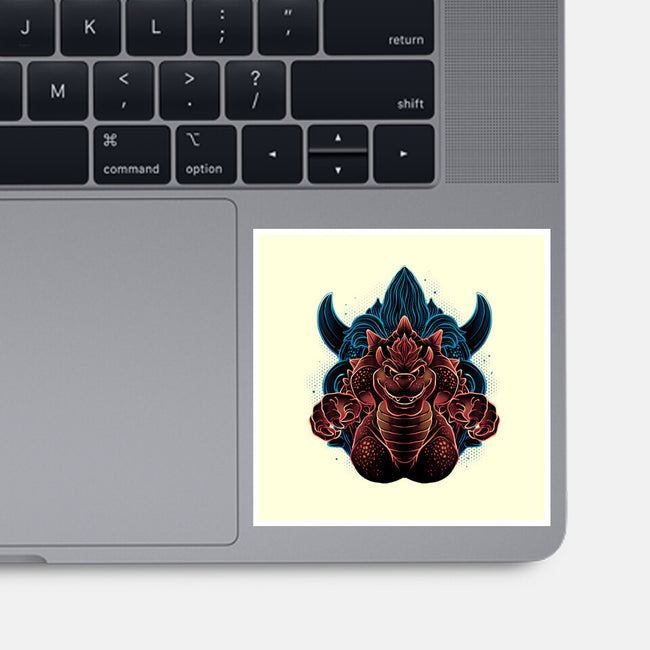 The Princess Is Not Here-None-Glossy-Sticker-glitchygorilla