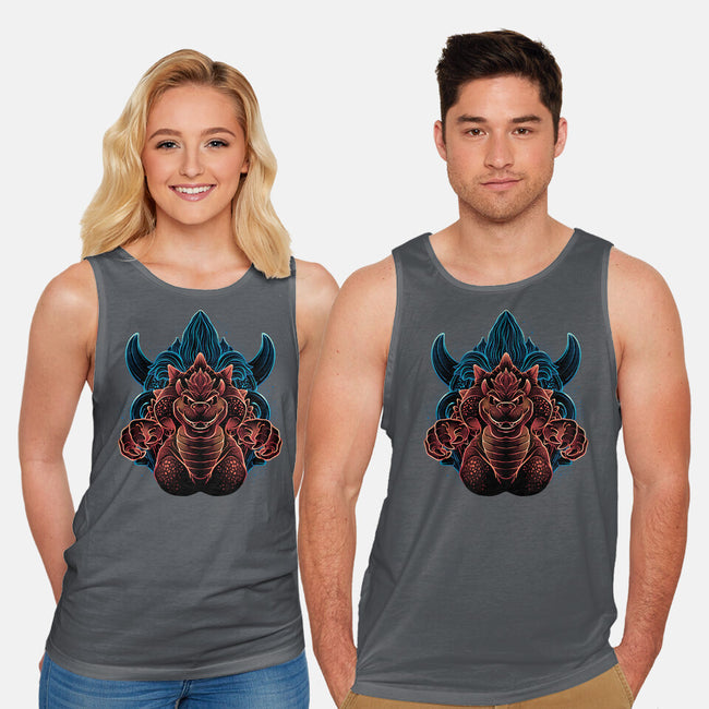 The Princess Is Not Here-Unisex-Basic-Tank-glitchygorilla