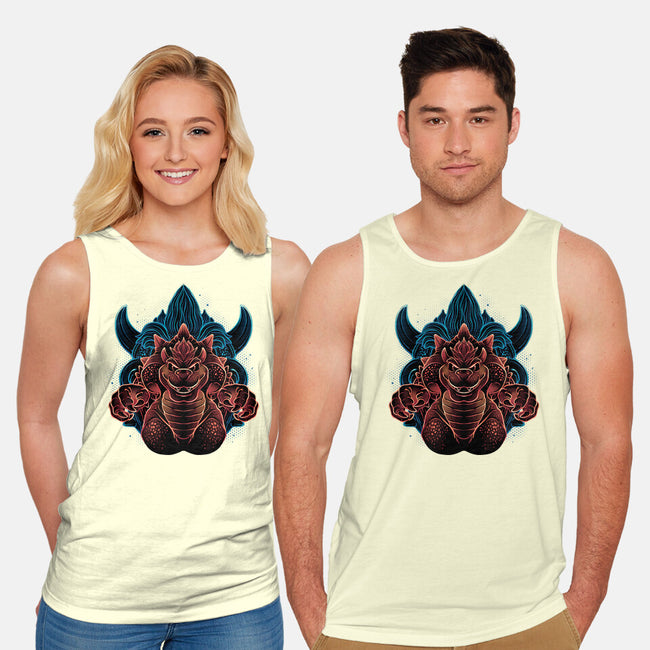 The Princess Is Not Here-Unisex-Basic-Tank-glitchygorilla