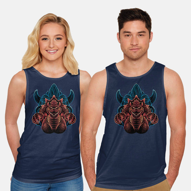 The Princess Is Not Here-Unisex-Basic-Tank-glitchygorilla