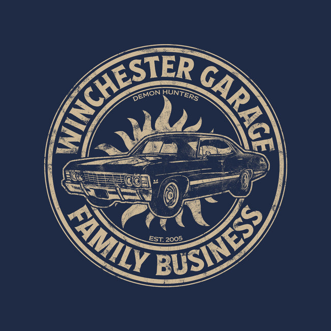 Winchester Garage-None-Fleece-Blanket-fanfreak1