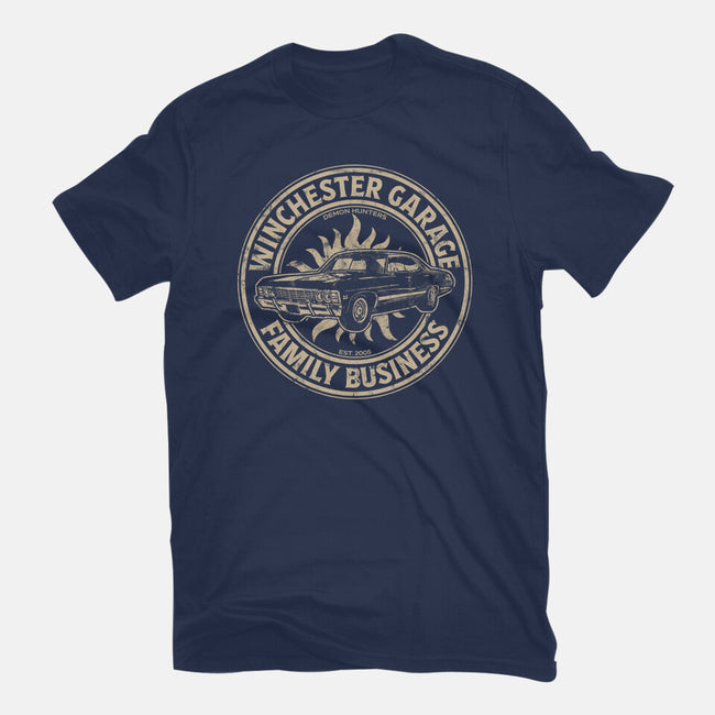 Winchester Garage-Womens-Fitted-Tee-fanfreak1