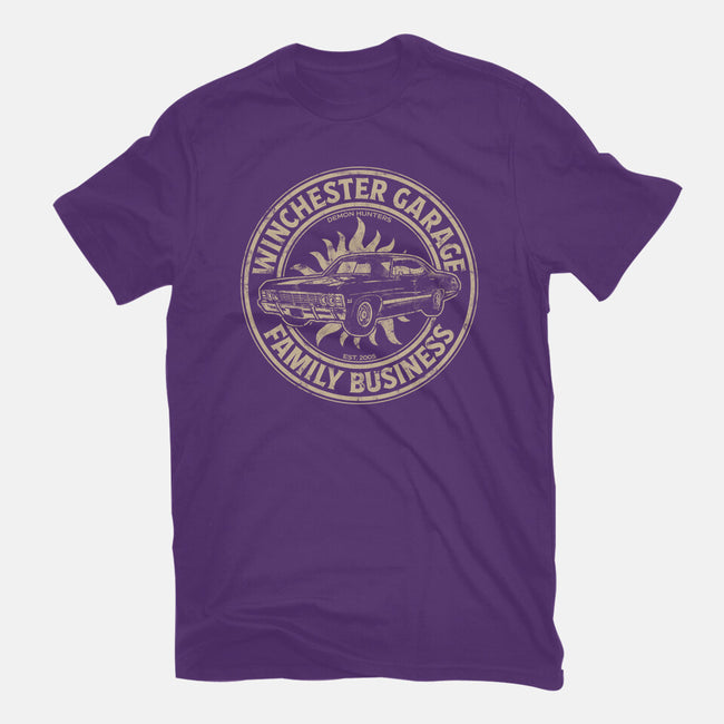 Winchester Garage-Womens-Fitted-Tee-fanfreak1