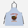 Love You Very Matcha-Unisex-Kitchen-Apron-fanfreak1