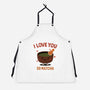 Love You Very Matcha-Unisex-Kitchen-Apron-fanfreak1