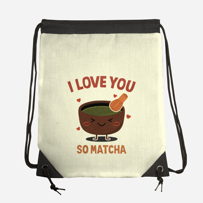 Love You Very Matcha-None-Drawstring-Bag-fanfreak1