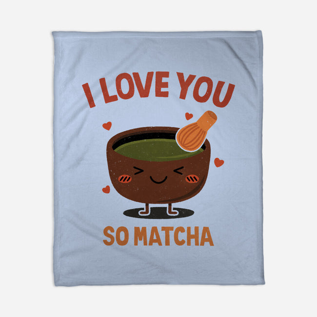 Love You Very Matcha-None-Fleece-Blanket-fanfreak1