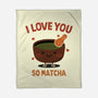Love You Very Matcha-None-Fleece-Blanket-fanfreak1