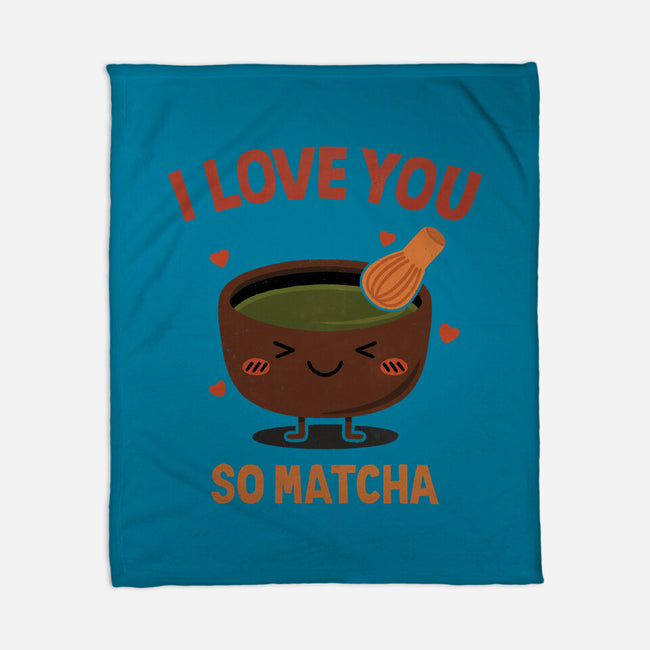 Love You Very Matcha-None-Fleece-Blanket-fanfreak1