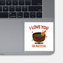 Love You Very Matcha-None-Glossy-Sticker-fanfreak1