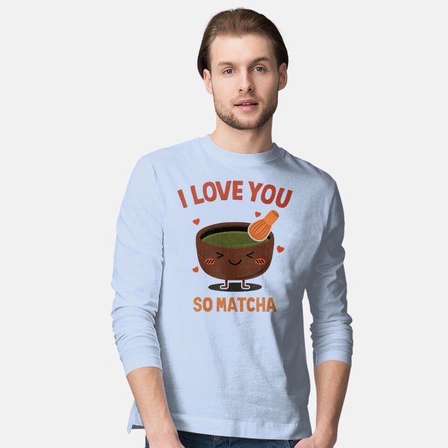 Love You Very Matcha-Mens-Long Sleeved-Tee-fanfreak1