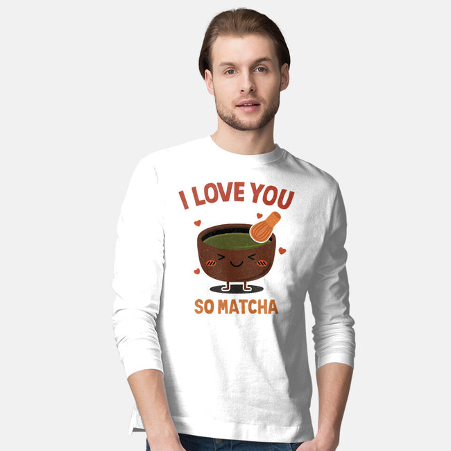 Love You Very Matcha-Mens-Long Sleeved-Tee-fanfreak1