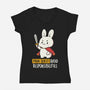 Main Quest Avoid Responsibilities-Womens-V-Neck-Tee-koalastudio