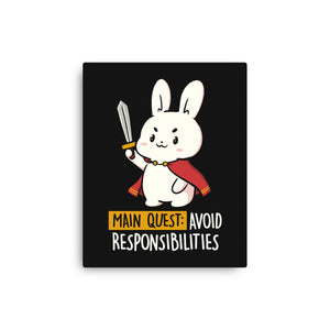 Main Quest Avoid Responsibilities