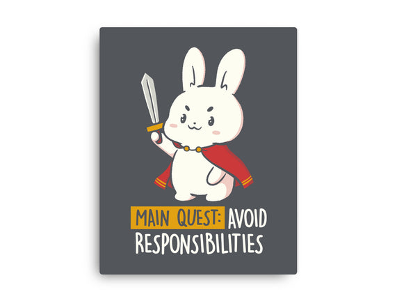 Main Quest Avoid Responsibilities