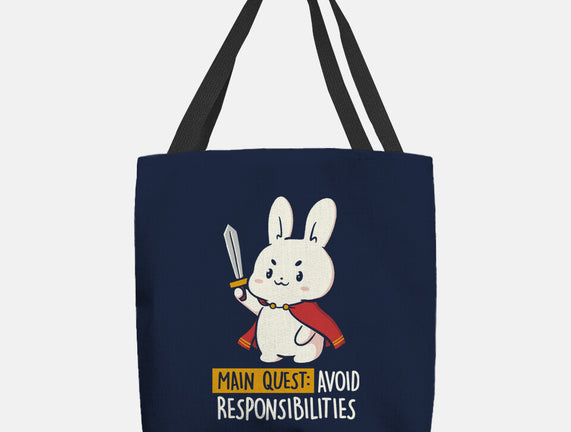 Main Quest Avoid Responsibilities