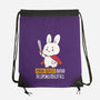 Main Quest Avoid Responsibilities-None-Drawstring-Bag-koalastudio