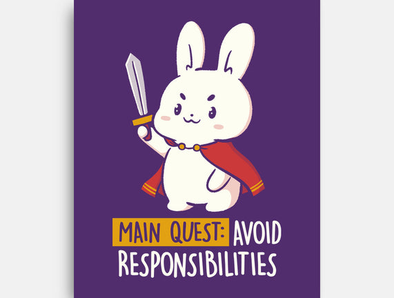 Main Quest Avoid Responsibilities