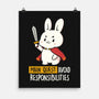 Main Quest Avoid Responsibilities-None-Matte-Poster-koalastudio