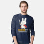 Main Quest Avoid Responsibilities-Mens-Long Sleeved-Tee-koalastudio