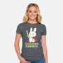 Main Quest Avoid Responsibilities-Womens-Fitted-Tee-koalastudio