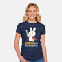 Main Quest Avoid Responsibilities-Womens-Fitted-Tee-koalastudio