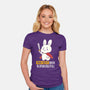 Main Quest Avoid Responsibilities-Womens-Fitted-Tee-koalastudio