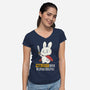 Main Quest Avoid Responsibilities-Womens-V-Neck-Tee-koalastudio