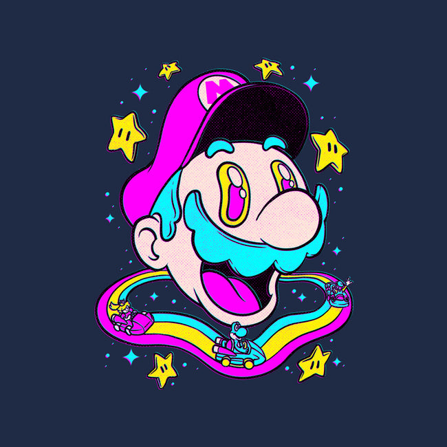 Psychedelic Mushroom Race-Mens-Heavyweight-Tee-Studio Mootant