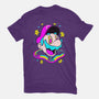 Psychedelic Mushroom Race-Womens-Fitted-Tee-Studio Mootant